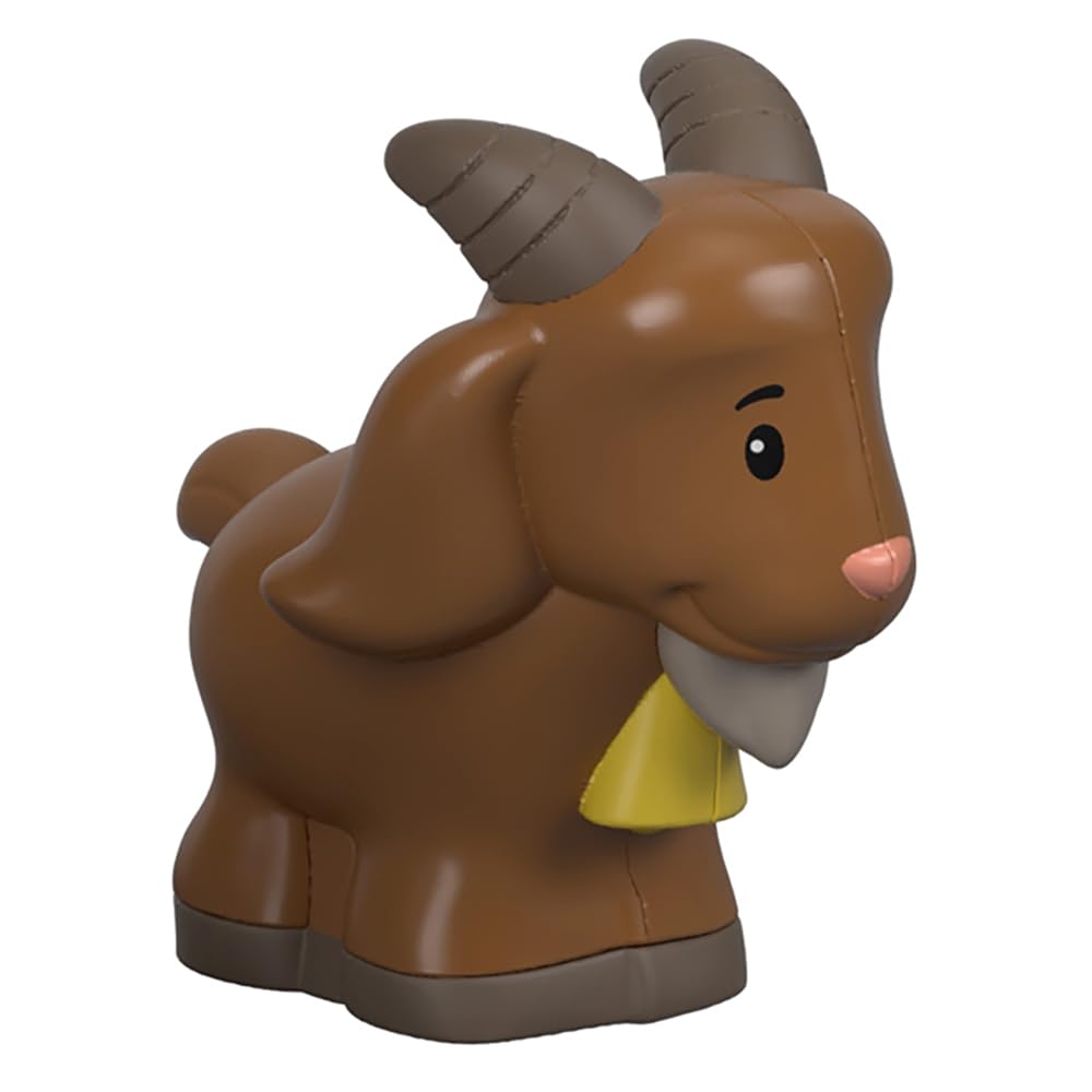 Fisher-Price Replacement Part Little People Farm Animal Friends Playset GFL21 - Replacement Brown Goat Figure