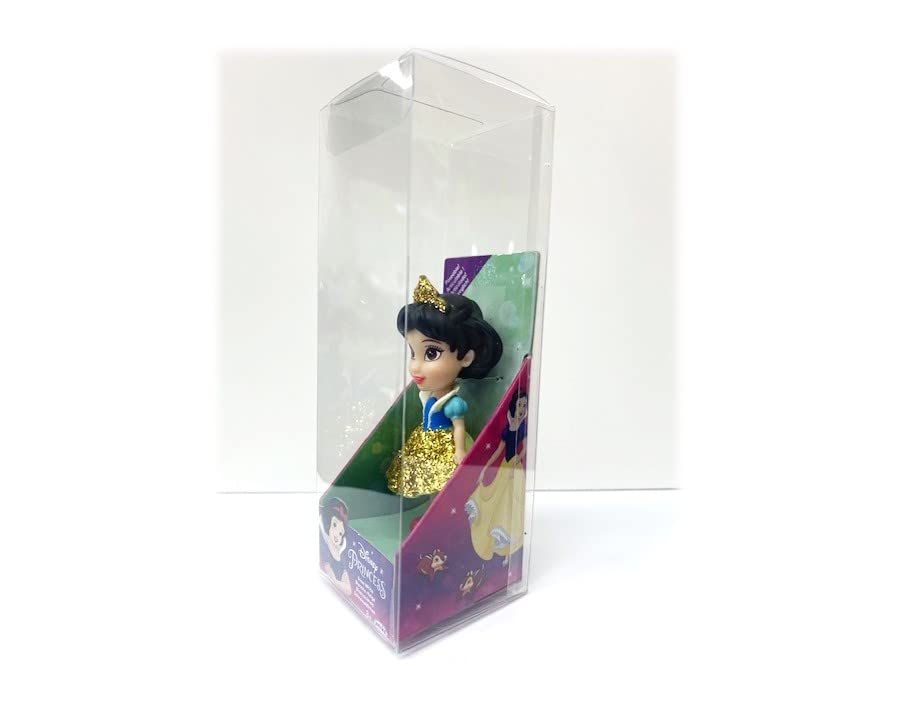 Packed in Clear Box for Gift Disney Princess Mini Poseable 3.5" Doll Choose from All 11 Style Princess Characters (Snow White)