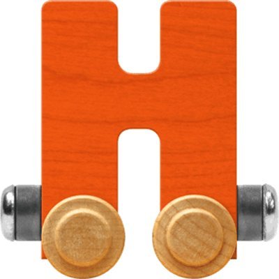 NameTrains Bright Letter Car H - Made in USA