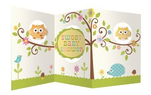Creative Converting Baby Shower Happi Tree Accordion Centerpiece