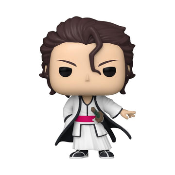 Funko Bleach Pop! Sosuke Aizen - Anime Figurine - White, Purple, Black