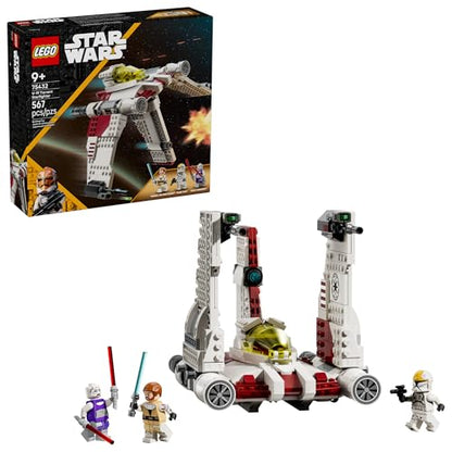 LEGO Star Wars: The Clone Wars V-19 Torrent Starfighter Building Toy - Pretend Play Set for Boys & Girls, Ages 9+ - Starship Model Kit W/ 3