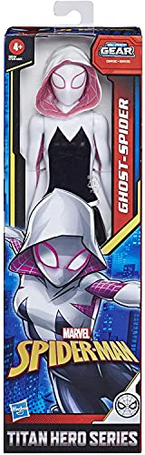 TOGETIC Marvel Spider-Man: Into The Spider-Verse Titan Series Gwen Action Figure 12 Inches
