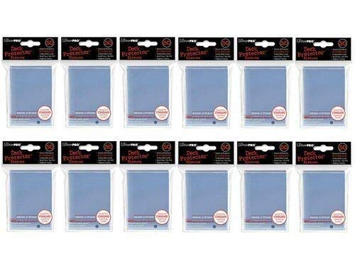 Ultra Pro Standard Deck Clear Protector Sleeves (600-Count) for Gaming Cards