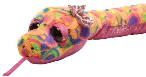 Wild Republic Sweet & Sassy Sherbert Snake Stuffed Animal - 54"