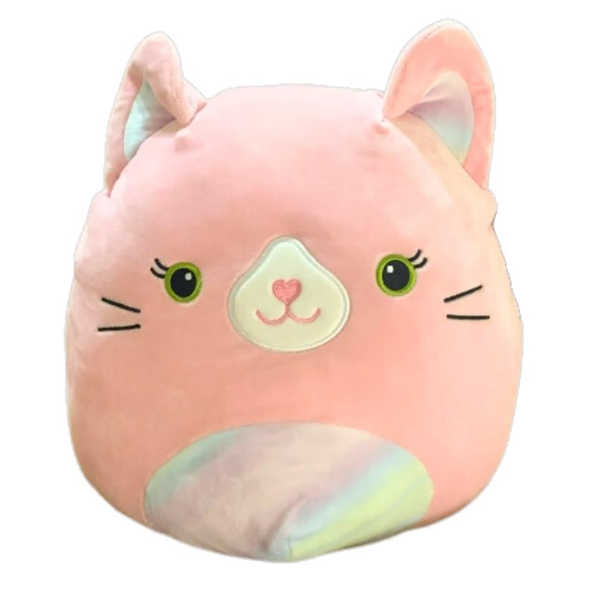 Squishmallows Nakia the Pink Cat 14" Stuffed Plush