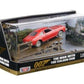 1974 AMC Hornet Red with White Stripes James Bond 007 "The Man with the Golden Gun (1974) Movie with Display 1/64 Diecast Model Car by Motormax
