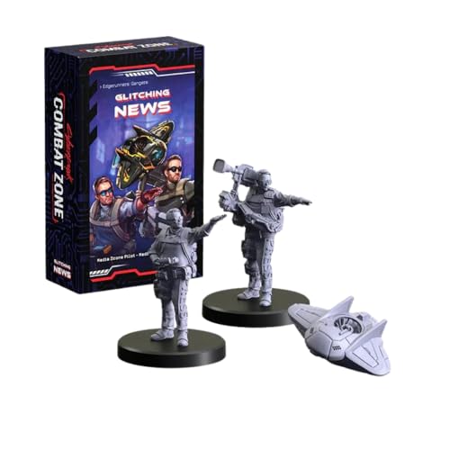 Monster Fight Club Cyberpunk Red, Combat Zone The Board Game Gangs Expansion: Glitching News (Edgerunner Gonks)
