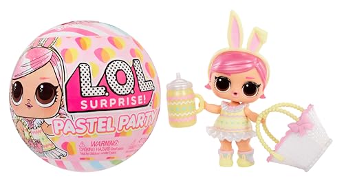 LOL Surprise Pastel Party Collection Limited-Edition Doll with 6+ Surprises to UNbox Including Hops Tot with Matching Easter Fashions and Accessories