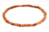 AMBERAGE Natural Baltic Amber Necklace for Women - Hand Made from Raw/Certified Baltic Amber Beads(2 sizes) (21.7)