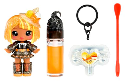 Yummiland x Halloween Lip Gloss Doll - Blair Treats Includes DIY Lip Gloss + Keychain, Cosmetic Play, Seasonal Halloween Collectible, Ages 4+