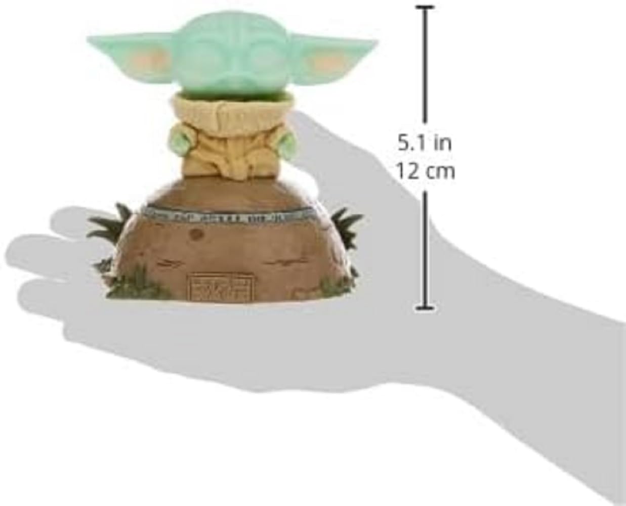 Funko Pop! Deluxe: Mandalorian - The Child (Grogu) Using The Force (Lights and Sounds) Collectible Vinyl Bobblehead