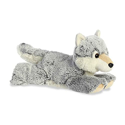 Aurora Flopsie 11.5" Winter Wolf Adorable Stuffed Animal