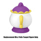 Replacement Part for Fisher-Price Little-People Princess Playset - HPL23 ~ Replacement Princess Belle's Sidekick Mrs. Potts Teapot Figure ~ Inspired