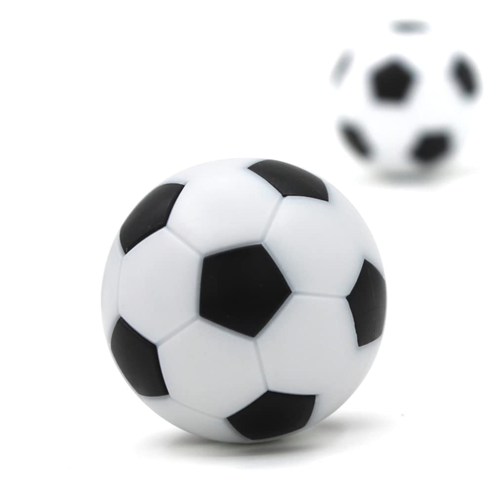 BQSPT 32mm Foosball Balls Foose Balls Table Soccer Game Replacement Foosballs 16pcs,Foosball Official 32mm Mini Table Footballs Ball Accessory