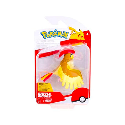Pokemon Battle Figure, Pidgeotto Action Figure, 3 inches