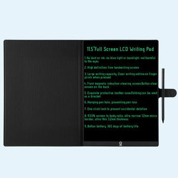 11.5in Erasable Writing Tablet for Drafting, Taking Notes and Leaving Message, Superfine Line Design Precise Sketching Writing Board Drawing Pad