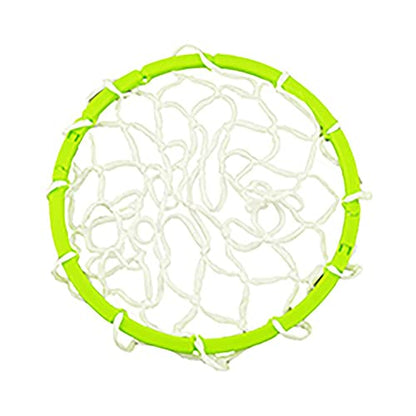 Replacement Part for Fisher-Price Grow-to-Pro Basketball - L5807 ~ Replacement Hoop ~ Includes 1 Green Ring and 1 White Basketball Net