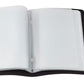 PFKink Holy Card Holder Carrying Case for Adults, Unisex, Faux Leather, Up to 40 Cards, Black, Snap Closure