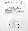 Kobold Press Round D6: 2Pc White/Black