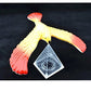 C&H Solutions Red Wing Yellow Body Cute Balancing Bird with Clear Triangle Stand