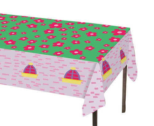 Plastic Table Cover, Castle Fun