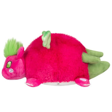 Squishable - Snugglemi Snackers Dragon Fruit - SynthiSquish Collection - 9 in - Soft Toy Collectible Stuffed Animal - Beans