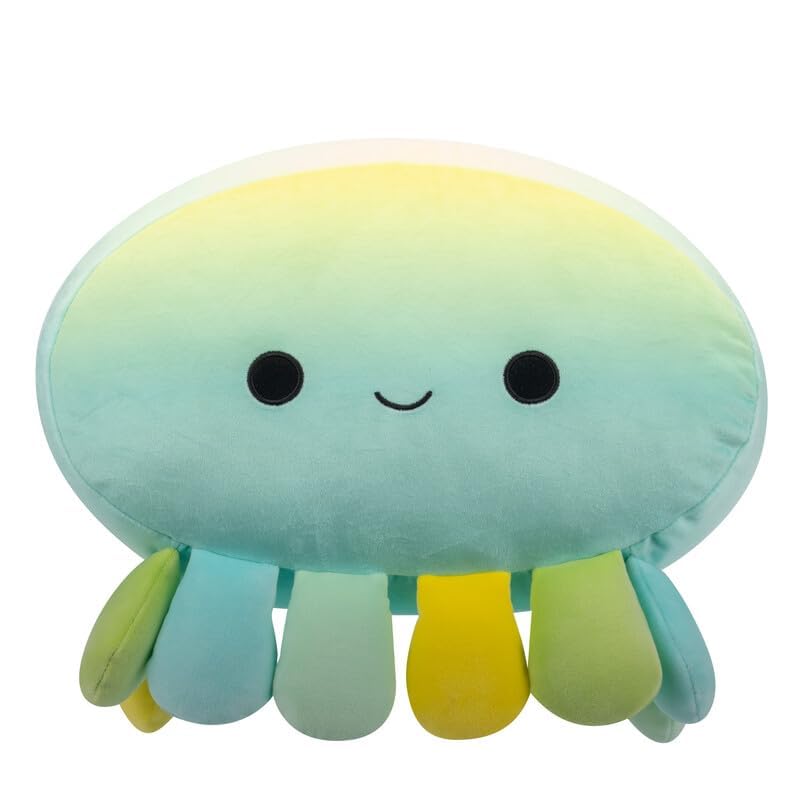 Squishmallows Medium Plush 12" Oldin Green Octopus Stackables Officially Licensed Kellytoy Soft Gift for Kids Girls & Boys Washable Squishy Stuff Toy