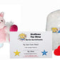 Stuffems Toy Shop Make Your Own Stuffed Animal Mini 8 Inch Very Soft Pink Unicorn Kit - No Sewing Required!
