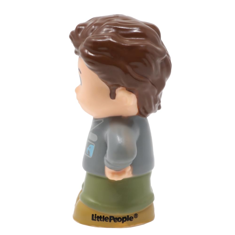Fisher-Price Replacement Part for Collectible Little People Big Animal Zoo Safari Farm Playset CHF55 - Replacement Zookeeper Figure Jack Holding an