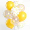 xo, Fetti Lemon Printed Balloons - 24 Latex Balloons | Lemon Party, Bridal Shower, Summer Decor, Birthday, Yellow, Coastal, Citrus Glam, Lemonade,