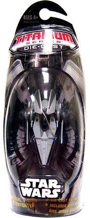 Star Wars Titanium Series EXCLUSIVE Diecast Mini Imperial V-Wing Starfighter
