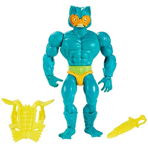 Masters of The Universe Masterverse Collection, Mer-Man, 7-in Motu Battle Figures for Storytelling Play and Display, Gift for Kids Age 6 and Older