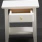Dollhouse Miniature White Night Stand