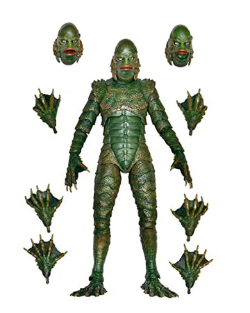 NECA - Universal Monsters - 7” Scale Action Figure - 7" Ultimate Creature from the Black Lagoon (Color)