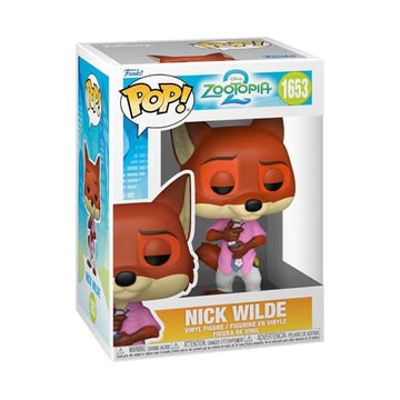 Funko Pop! Disney: Zootopia 2 - Nick Wilde - Collectable Vinyl Figure - Gift Idea - Official Merchandise - Toys for Kids & Adults - Disney Fans