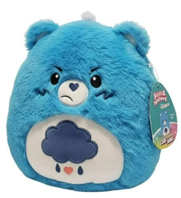 Squishmallows 8-Inch Bears Grumpy Blue Bear - Official Jazwares Plush - Collectible Soft & Squishy Stuffed Animal Toy