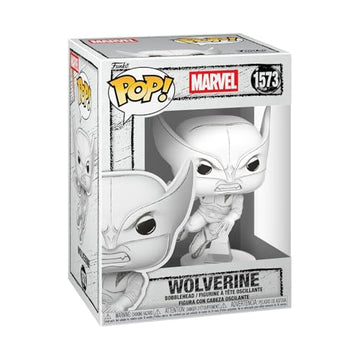 Funko Pop! Marvel: Marvel Sketched - Wolverine - X-Men - Collectable Vinyl Figure - Gift Idea - Official Merchandise - Toys for Kids & Adults - Comic