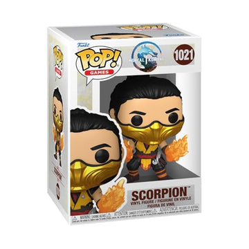Funko Pop Games: Mortal Kombat 1 - Scorpion - Mortal Kombat Game Franchise - Collectable Vinyl Figure - Gift Idea - Official Merchandise - Toys for