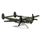 Matchbox Collectible Die-Cast Metal Sky Busters Inspired by Lockheed Martin P-38 Lightning Jet - HLJ25 ~ Green Combat Fighter Jet Airplane ~ Includes