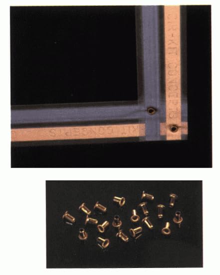 Cir-Kit Concepts Dollhouse Miniature Small Hollow Eyelets, Pkg of 20
