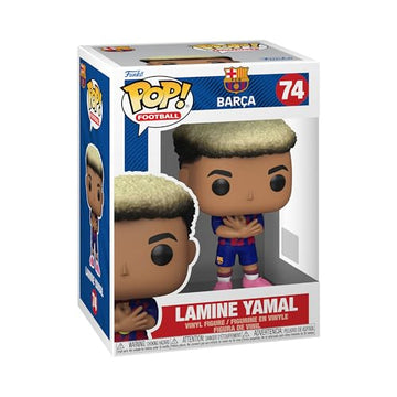 Funko Pop! Football: Barcelona - Lamine Yamal - Barcelona FC 2025 - Collectable Vinyl Figure - Gift Idea - Official Merchandise - Toys for Kids &