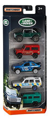 Matchbox 2017 Land Rover 1:64 Scaled 5-Pack