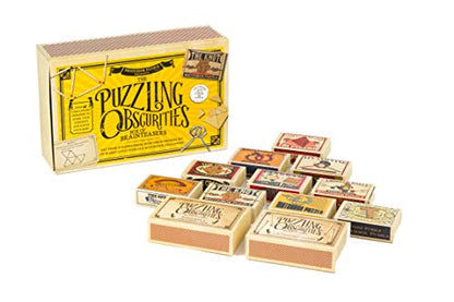 The Obscurities Box of Brain Teasers | 10 Matchbox Puzzles & 50 Challenges