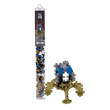 PLUS PLUS Lunar Lander - 3D Puzzle Figure Building Block Kit Tube, Mini Interlocking Pieces - Space Stem Science Toy for Kids