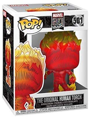 Funko Pop! Marvel 80th: First Appearance - Human Torch, Multicolor, std