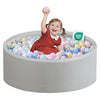 Zedachica Ball Pit for Toddlers 35.43''x11.81 Baby Ball Pits Soft Memory Foam Ball Pit Round Kids Ball Pit Indoor Game Kids Play Ball Pool Ideal Gift
