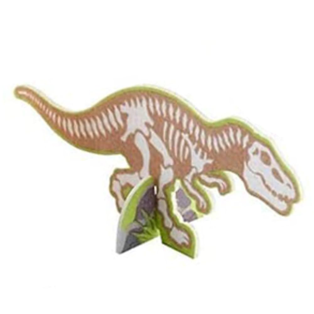 Fisher-Price Replacement Parts Dinosaur Discovery Playset GMN42 - Replacement Set of 3 Felt Dinosaur Figures with Stands