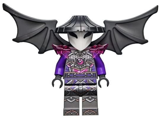 LEGO Ninjago Crystalized: General Vangelis Minifigure with Crystal Katana