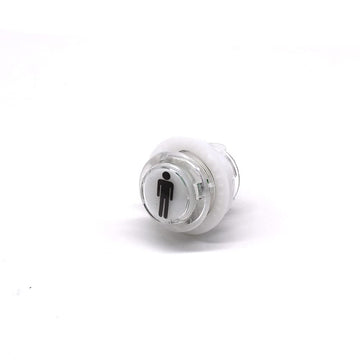 Arcity 4 Pcs/Lot 24mm Arcade LED Push Buttons Illuminated 1P 2P 3P 4P Players Lit with Microswitch for Arcade Machine Games Console Parts 5V White New